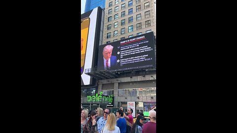 Trump at Times Square