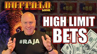 Taking a Chance! ✦ HIGH LIMIT Buffalo Link & Money Link JACKPOTS for the Win!