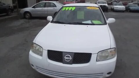 2006 NISSAN SENTRA 1.8 S SEDAN