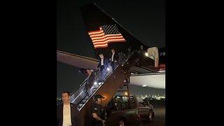 TRUMP❤️🇺🇸🥇🪽RETURNS SAFELY HOME ON TRUMP FORCE ONE🤍🇺🇸🏅🪽🛬 AFTER FAILED ASSASSINATION ATTEMPT AT ,PA,RALLY💙🇺🇸🏅🪽🏰🛬⭐️