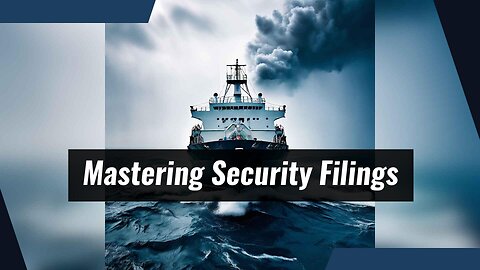 Navigating the Reality of Security Filing