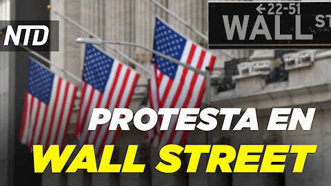 Protestan en Wall Street por controversia sobre Gamestop; Tormenta de nieve en Nueva York | NTD