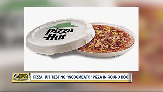 Pizza Hut testing 'incogmeato' pizza in round box