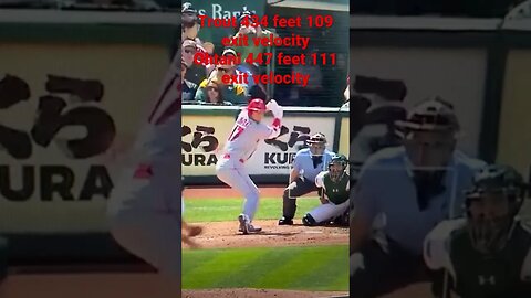 Mike Trout and Shohei Ohtani hit back to back Homeruns! #miketrout #shoheiohtani #mlb #homerun