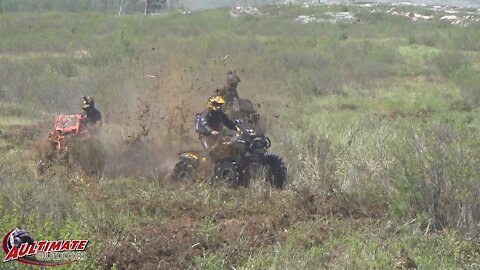 NOS ATV RIDE CANADA PT 1 ...... MUD WATER SKEG