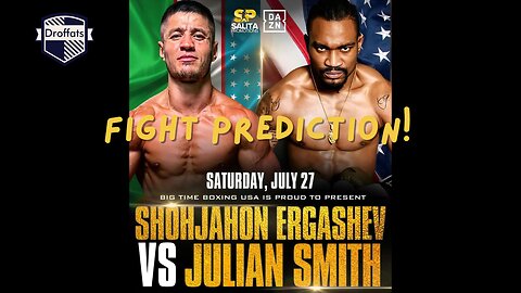 Shohjahon Ergashev vs Julian Smith Fight Prediction!