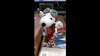 Dancing Christmas Snoopy