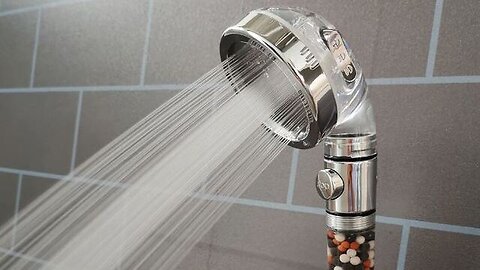 High Pressure SPA Shower Head Water Saving Handheld Rainfall