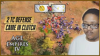 2TC Came in Clutch | Jeanne d'Arc Vs Japanese | Age of Empires 4