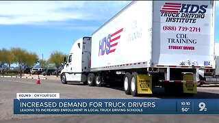 Increased demand for truck drivers amid coronavirus pandemic