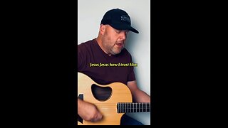 TIS SO SWEET TO TRUST IN JESUS #hymn #acousticguitar #singersongwriter #shorts