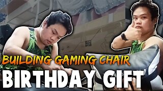 MY FIRST EVER GAMING CHAIR (Girlfriend's Gift) - Kimpoy Sedanto Taiwan Vlog