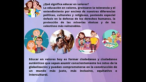 ¿Qué significa educar en valores? Lectura Crítica Guiada