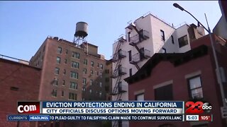 Eviction protections ending in California