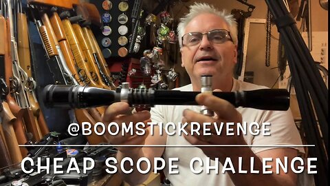 @boomstickrevenge cheap scope challenge remington 24xbr? CVLife 3-9x40ao?