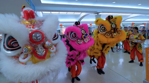 Lion Dance Chinese New Year Southlands Boulevarde Bank West Perth Australia