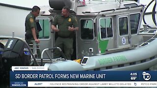Border Patrol's newly formed marine unit
