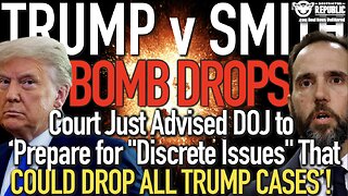 Bomb Drops! Court Just Advised DOJ to ‘Prepare for “Discreet Issues” That May DROP ALL TRUMP CASES'!