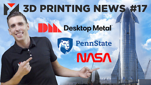 5-Axis 3D Printing, Desktop Metal NYSE, Curiosity Rover, SpaceX, Boats, and More!