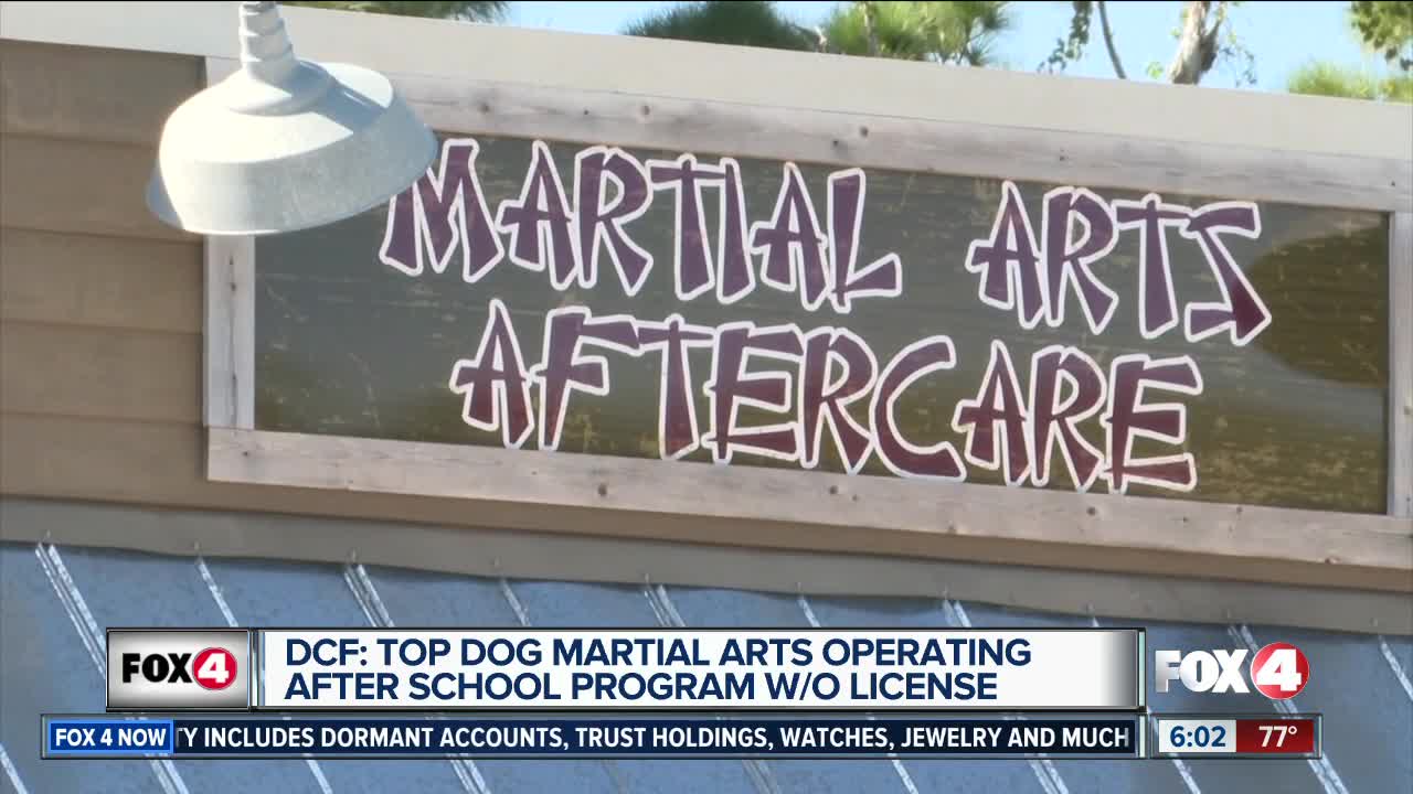 Top Dog Martial Arts under investigation