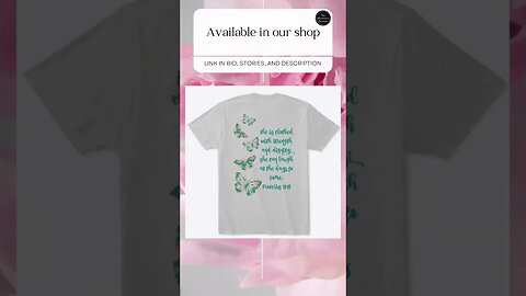 Available in our shop! #shorts #sharethegospel #proverbs31woman #christianshirt #christianapparel