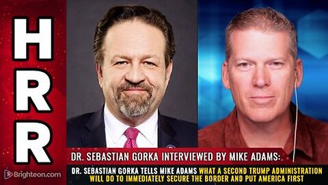 Dr. Sebastian Gorka - What a 2nd Trump admin will Immediately Secure Border & put America 1st