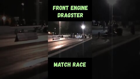Old School Front Engine Dragster Match Race! #shorts
