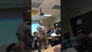 I roast the teacher!