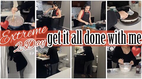 *EXTREME* 2 DAY GET IT ALL DONE WITH ME 2022❣️| CLEANING/COOKING/BAKING | SPEED CLEANING | ez tingz