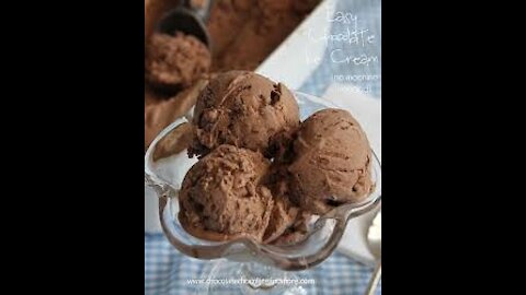 HOW TO DO IT EASILY Chocolate ice cream 3 ingredients [without machine