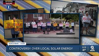 Rural residents upset with solar farm that powers Cincinnati buildings