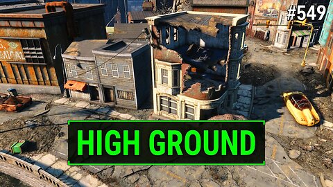 Fallout 4 Unmarked - Climbing To The High Ground | Ep. 549