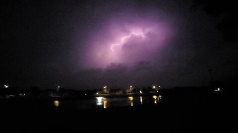 Incredible lightning storm in Austin on June 21th 2021