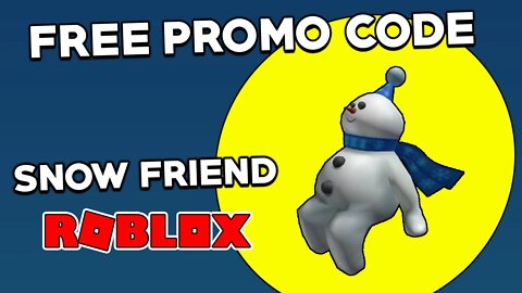 (Roblox Promo Code) Snow Friend