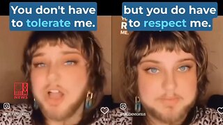 Bearded Fake Female LGBTQ Activist DEMANDS You Respect HIS Pronouns