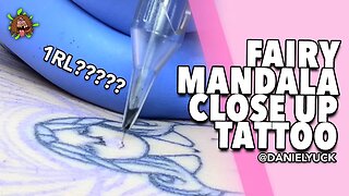 Fairy Mandala Close Up Tattoo