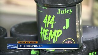 Man cited for having legal hemp product