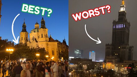 🇪🇺 Ranking CENTRAL EUROPE Capital Cities 🌍 from WORST to BEST!