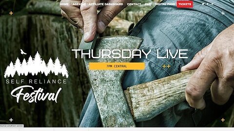 Thursday Self Reliance Festival Live