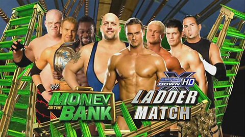 Money In The Bank 2010 Smackdown Ladder Match - Highlights.