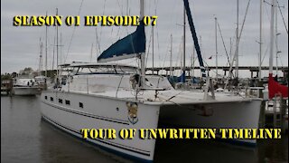 S1 E7 Tour Unwritten Timeline Sailing with Unwritten Timeline