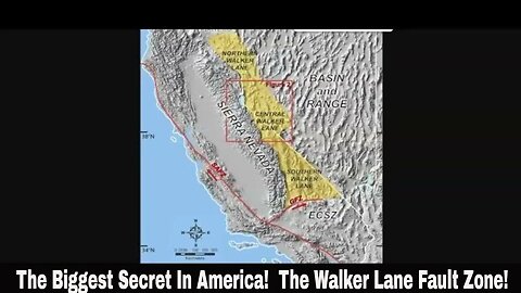 The Biggest Secret In America! The Walker Lane Fault Zone!