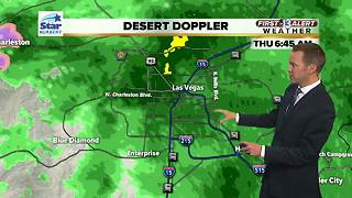 Rain forecasted for Las Vegas valley