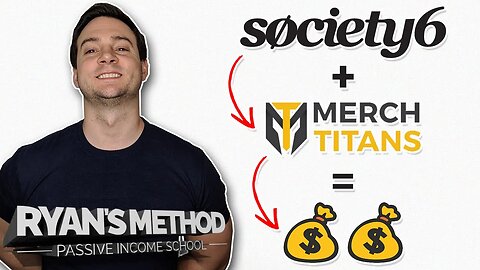 Society6 + Merch Titans = 💸💸💸