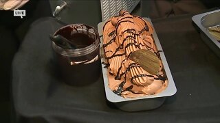 Chocolate gelato at Norman Love Confections for National Ice Cream Month