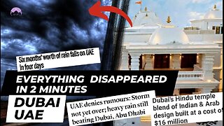 Dubai's Storm and the Grand Hindu Temple