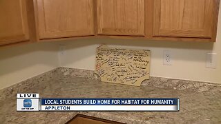 Habitat home build leads to opportunity with Appleton Schools