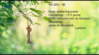 WG 2022 - 80 - Great Awakening - CERN - Tijdlijnen - Boer Jouke