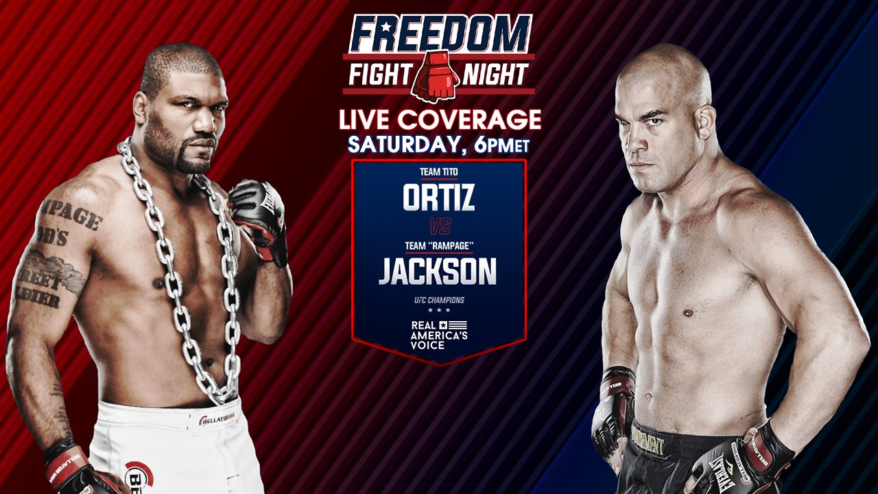 FREEDOM FIGHT NIGHT RAMPAGE JACKSON VS TITO ORTIZ