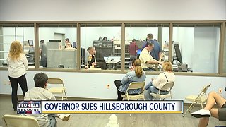 Scott files lawsuit against Hillsborough County